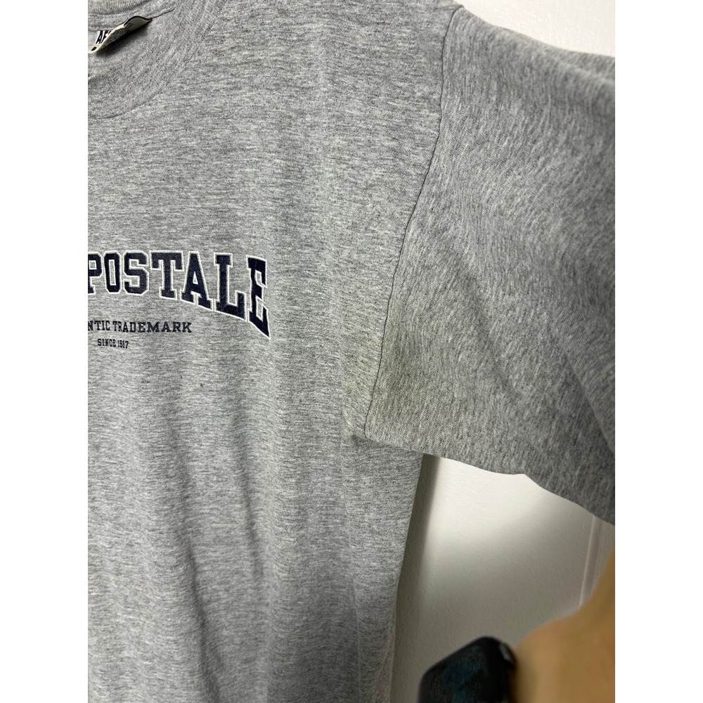 Vintage Y2K Aeropostale T-Shirt Mens L Gray Graphic Tee 90s grunge streetwear‎ - Picture 5 of 8